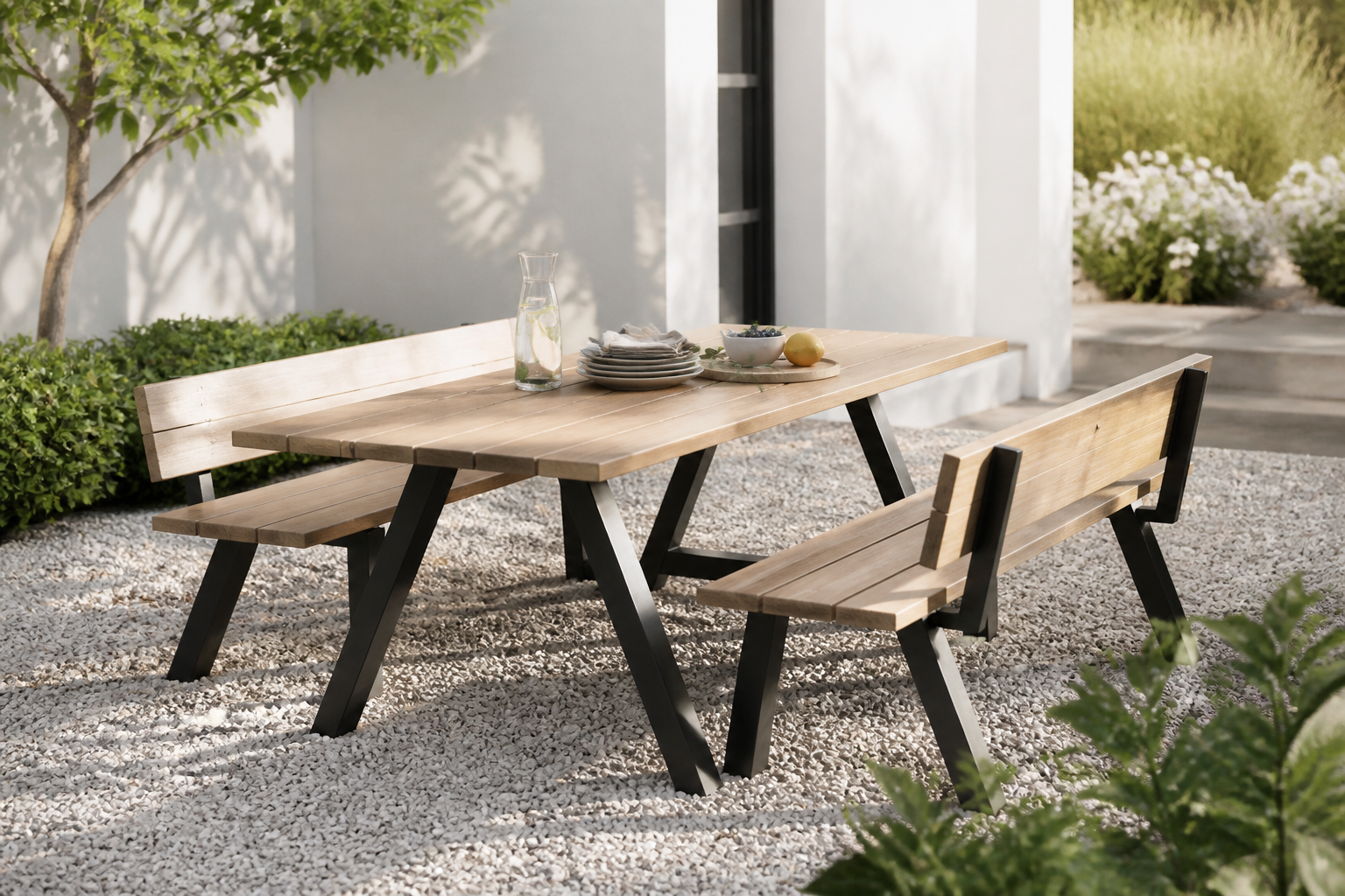 Picknickset met rugleuning of zonder: welke zit het best?